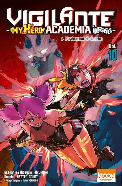 Vigilante - My Hero Academia Illegals Vol. 10 L'avènement de la reine