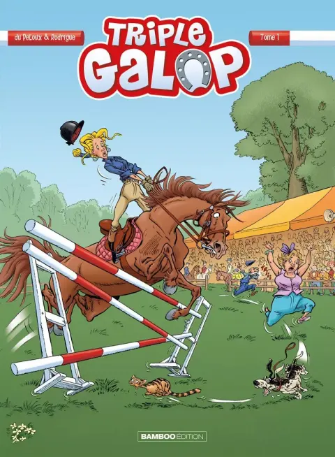 Couverture de l'album Triple galop Tome 1