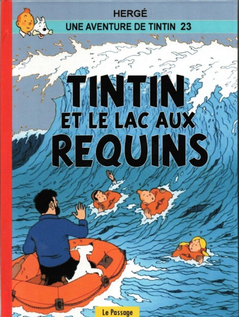 Couverture de l'album Tintin Tintin et le lac aux requins
