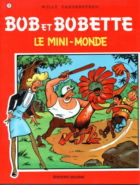 Couverture de l'album Bob et Bobette Tome 75 Le mini-monde