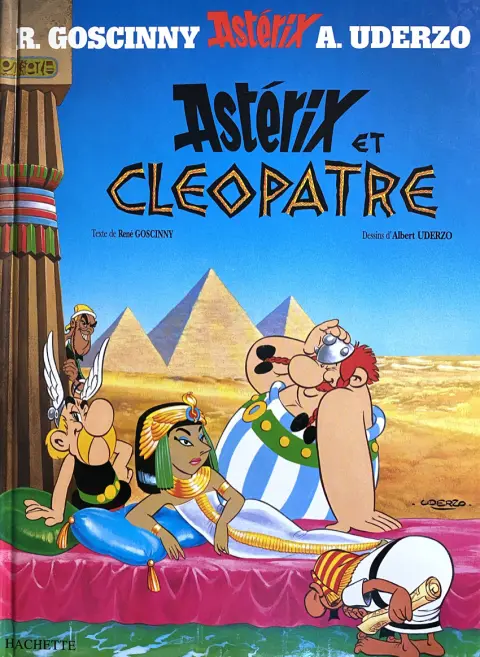 Couverture de l'album Astérix Tome 6 Astérix et Cléopatre