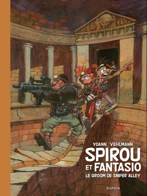 Couverture de l'album Spirou et Fantasio Tome 54 Le groom de sniper alley