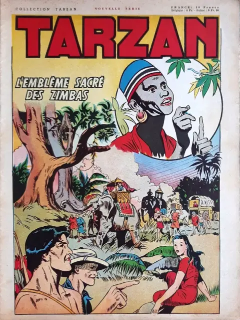 Tarzan (collection Tarzan) 8 L'emblème sacré des Zimbas