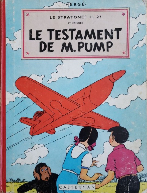 Couverture de l'album Les Aventures de Jo, Zette et Jocko Tome 1 Le testament de M. Pump