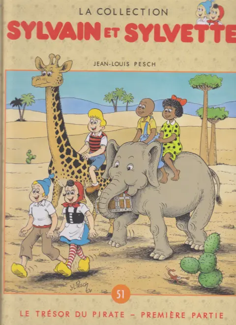 Sylvain et Sylvette Tome 51 Le trésor du pirate - première partie