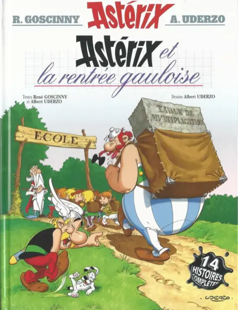Couverture de l'album Astérix Tome 32 Astérix et la rentrée gauloise