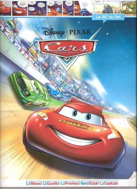 Couverture de l'album Disney (La BD du film) Tome 8 Cars