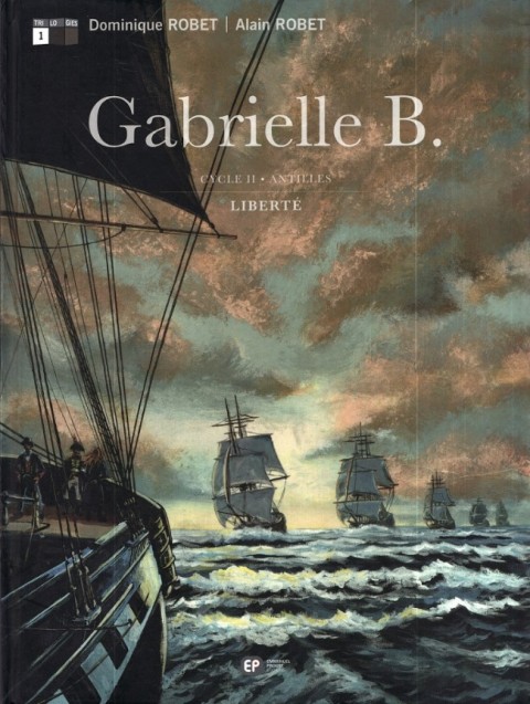 Couverture de l'album Gabrielle B. Tome 4 Liberté