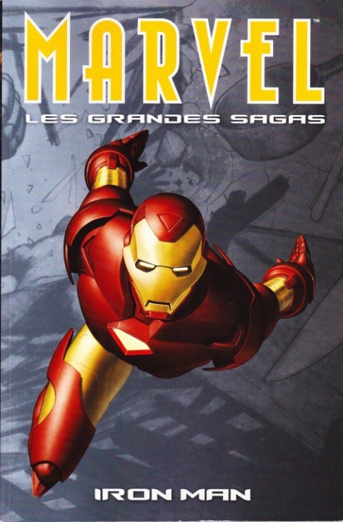 Couverture de l'album Marvel - Les grandes sagas Tome 3 Iron Man