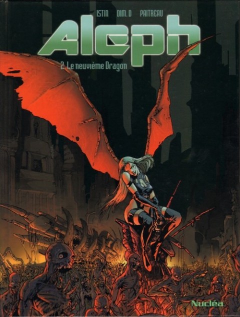 Couverture de l'album Aleph Tome 2 Le neuvième Dragon