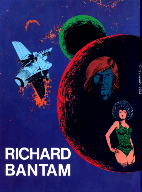 Verso de l'album Richard Bantam, justicier de l'espace Tome 1 Les sept périls de Sumor