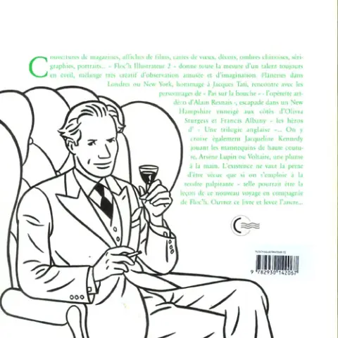 Verso de l'album Floc'h illustrateur Tome 2