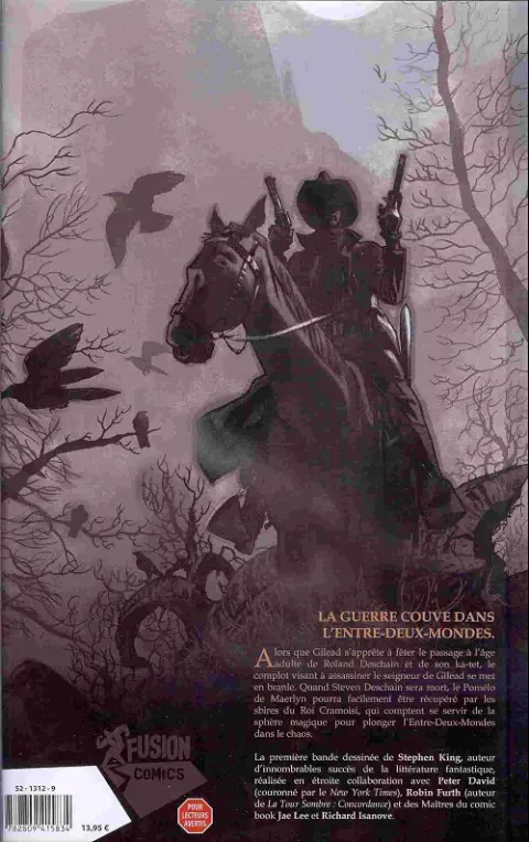 Verso de l'album La Tour sombre Tome 8