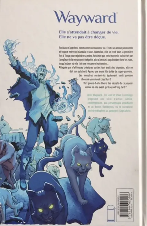 Verso de l'album Wayward Tome 1 Un nouveau départ