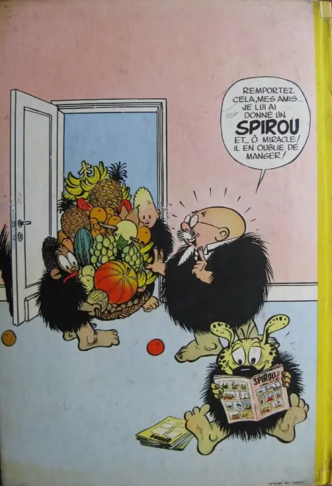 Verso de l'album Blondin et Cirage Tome 9 Les soucoupes volantes