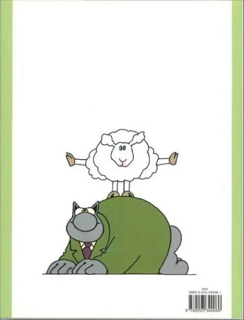 Verso de l'album Le Chat Tome 4 Le Quatrième Chat