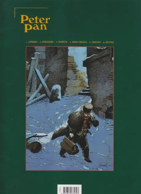 Verso de l'album Peter Pan Tome 3 Tempête