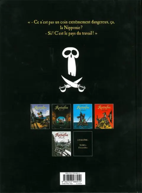 Verso de l'album Ratafia Tome 5 Le nénuphar instantané