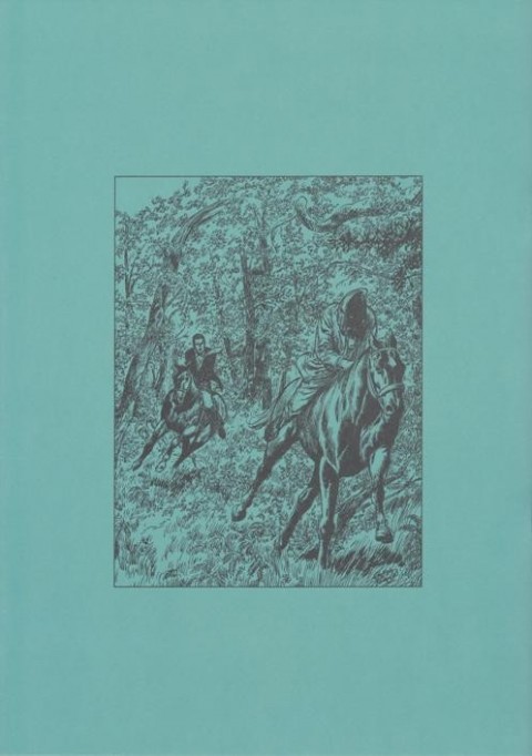 Verso de l'album Bob Morane Objectif Equus