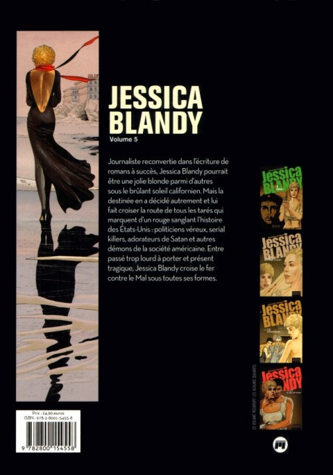 Verso de l'album Jessica Blandy Intégrale Volume 5