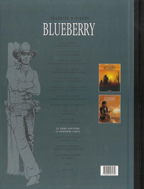 Verso de l'album Blueberry Intégrale Le Soir - Édition de 2015 Volume 11