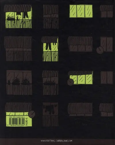 Verso de l'album Le Bloc