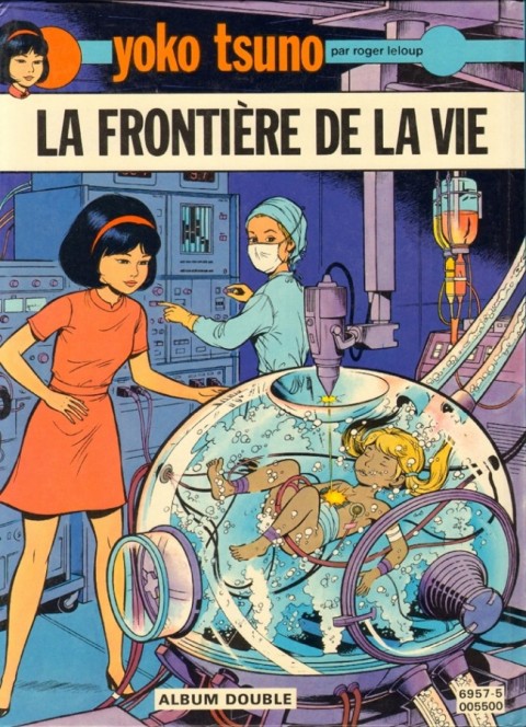 Verso de l'album Yoko Tsuno L'orgue du diable / La frontière de la vie