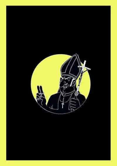 Verso de l'album Tintin : L'Énigme du 3e Message L'Énigme du 3e Message