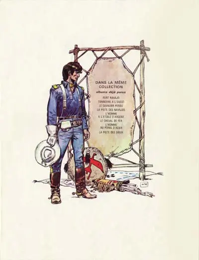 Verso de l'album Blueberry Tome 8 L'homme au poing d'acier