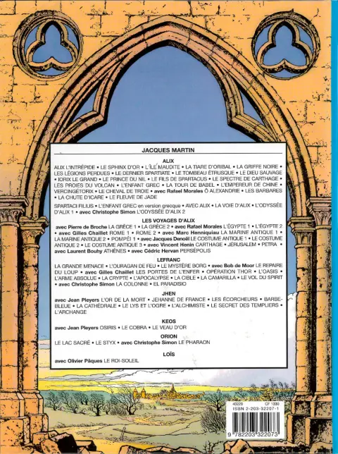 Verso de l'album Jhen Tome 1 L'or de la mort