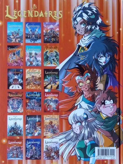 Verso de l'album Les Légendaires Tome 13 Sang Royal
