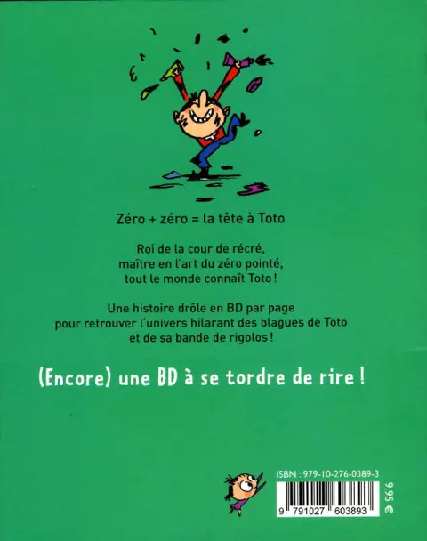 Verso de l'album Toto Tome 2 Allez, c'est cadeau