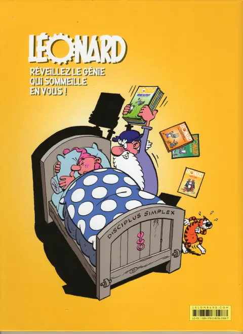 Verso de l'album Léonard Tome 43 Super-Génie