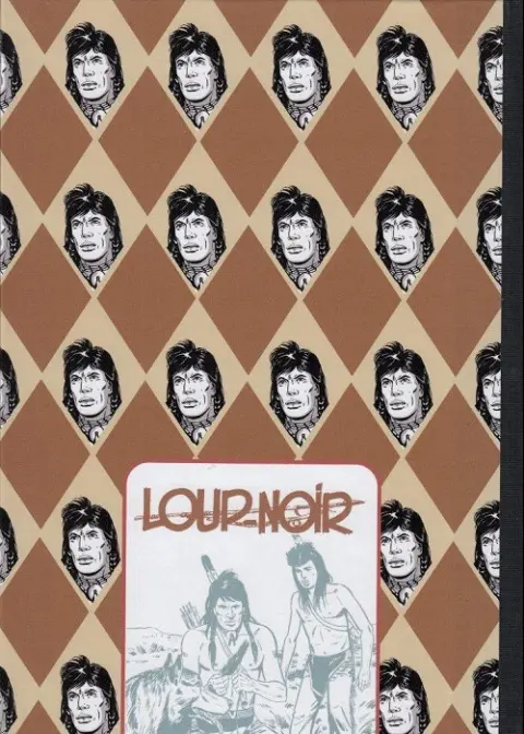 Verso de l'album Loup Noir Tome 13