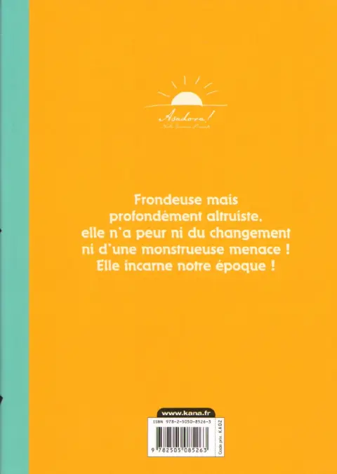 Verso de l'album Asadora ! 3