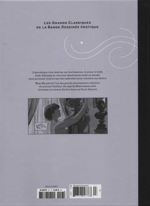 Verso de l'album Les Grands Classiques de la Bande Dessinée Érotique - La Collection Tome 97 La Survivante - tome 2