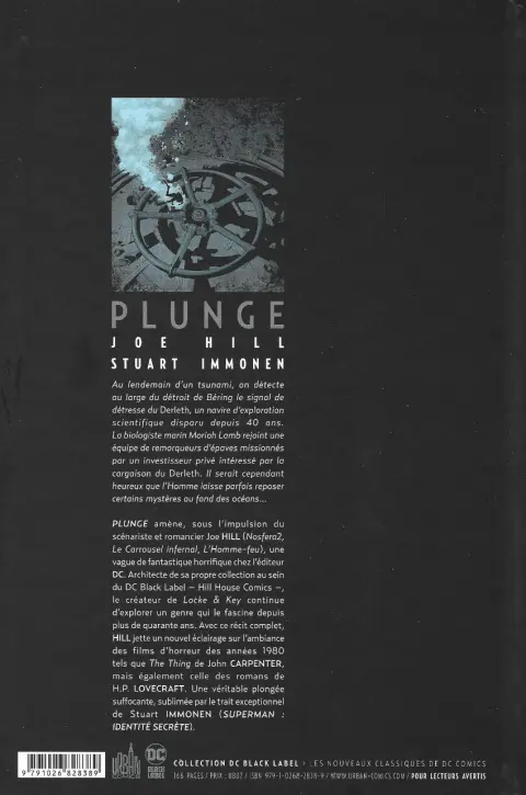 Verso de l'album Plunge