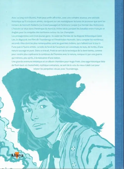 Verso de l'album Tout Pratt Tome 40 Ticonderoga 1