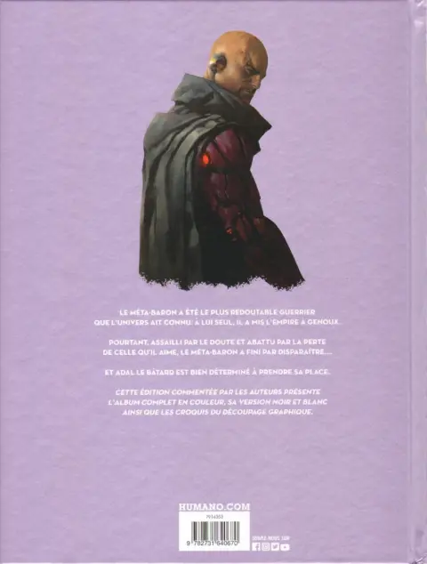 Verso de l'album Méta-Baron Tome 7 Adal le bâtard