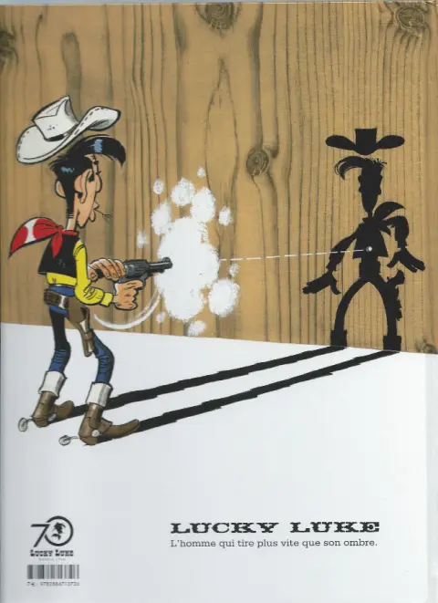 Verso de l'album Lucky Luke Tome 37 Canyon Apache