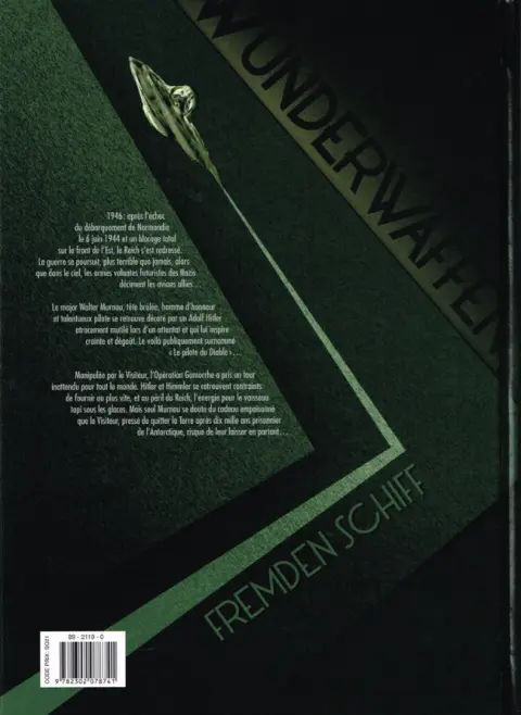 Verso de l'album Wunderwaffen Tome 16 Cette guerre est nôtre !