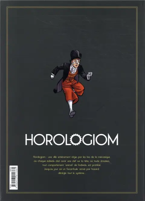 Verso de l'album Horologiom L'Intégrale Tomes 1 à 5