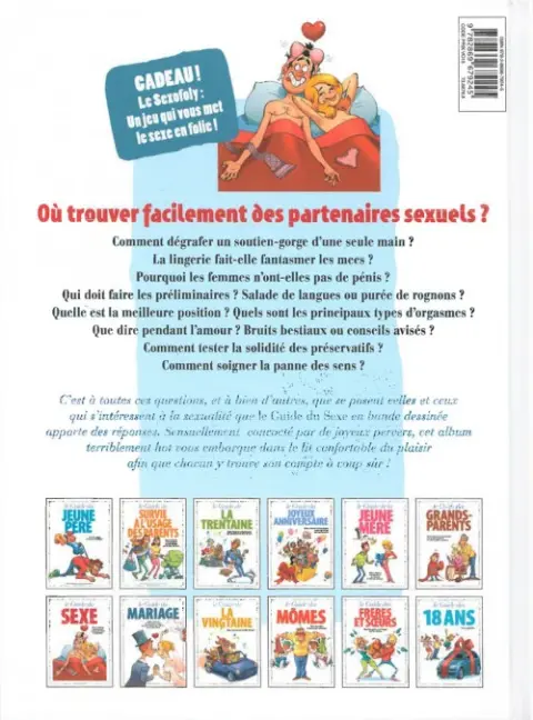Verso de l'album Le Guide Tome 20 Le guide du Sexe