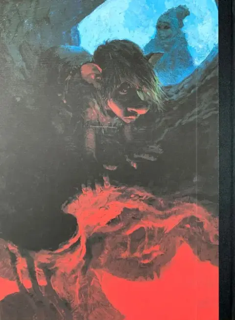 Verso de l'album Le Grand pouvoir du Chninkel