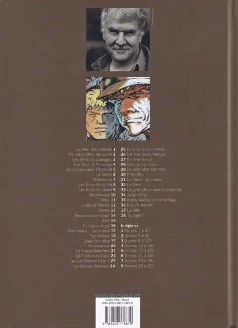 Verso de l'album Jeremiah Tome 11 Delta