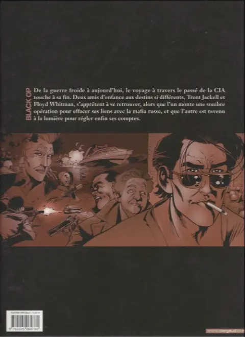 Verso de l'album Black Op Tome 5