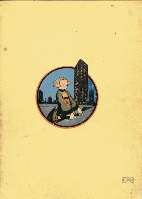 Verso de l'album Bécassine Tome 8 Bécassine voyage