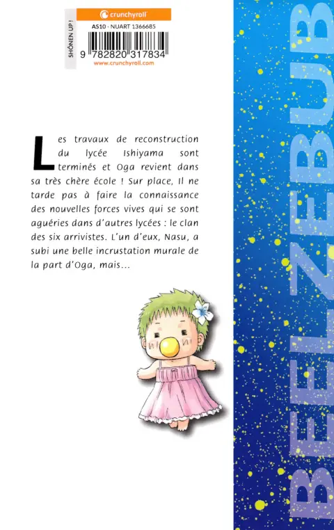 Verso de l'album Beelzebub 22 Les Six Arrivistes