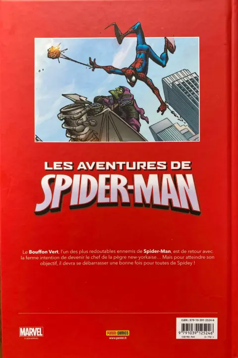 Verso de l'album Les aventures de Spider-Man 1 Je... déteste... Spider-Man !