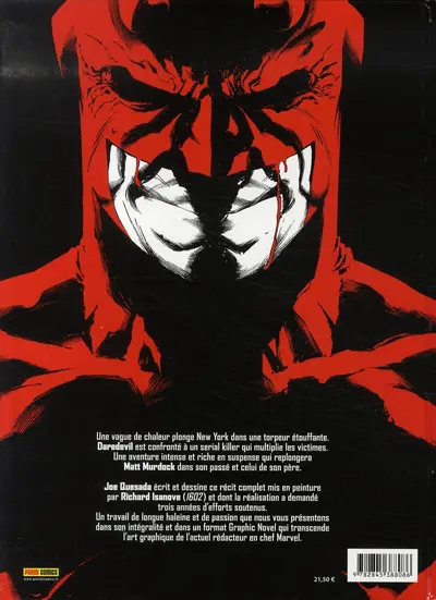 Verso de l'album Daredevil - Father